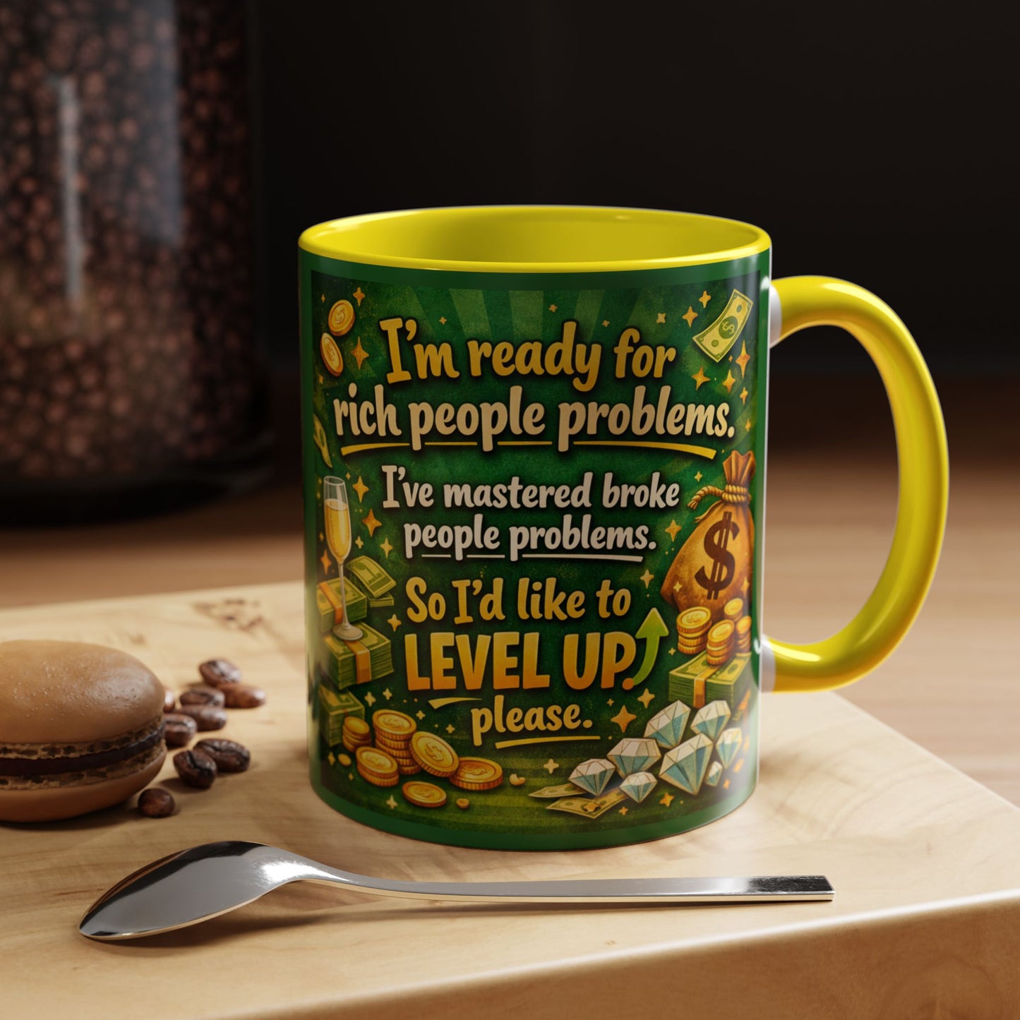 Level Up 2-Tone Coffee Mug