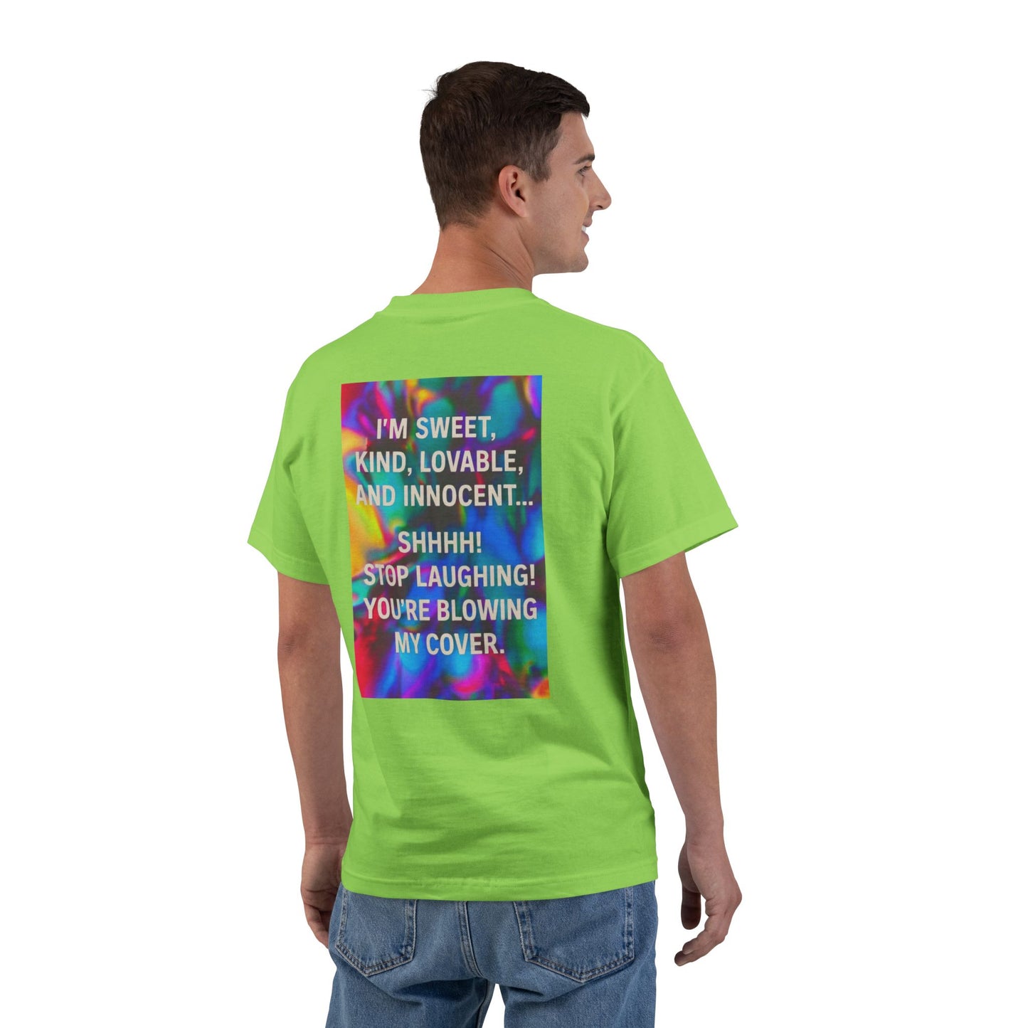 Blowing My Cover Men's Short-Sleeve Crewneck Tee