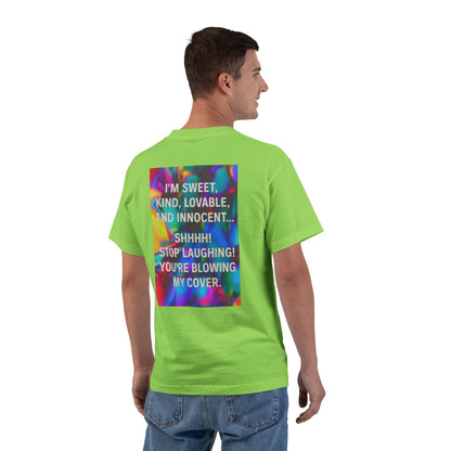 Blowing My Cover Men's Short-Sleeve Crewneck Tee