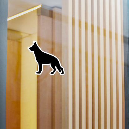 German Shepherd Silhouette Vinyl Decal