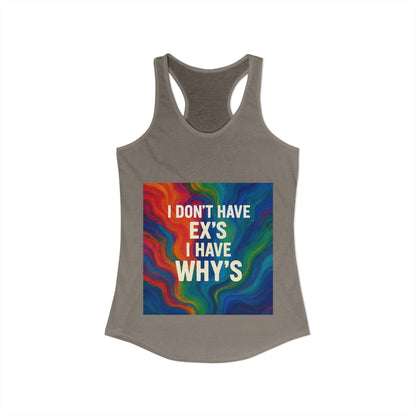 X's And Y's Women's Racerback Tank