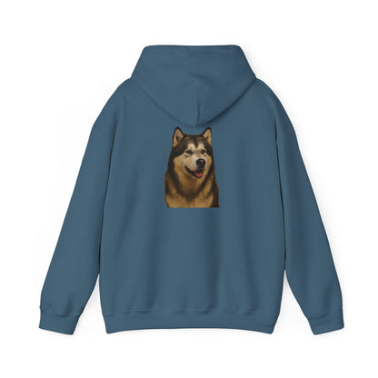 Malamute Head Unisex Hoodie