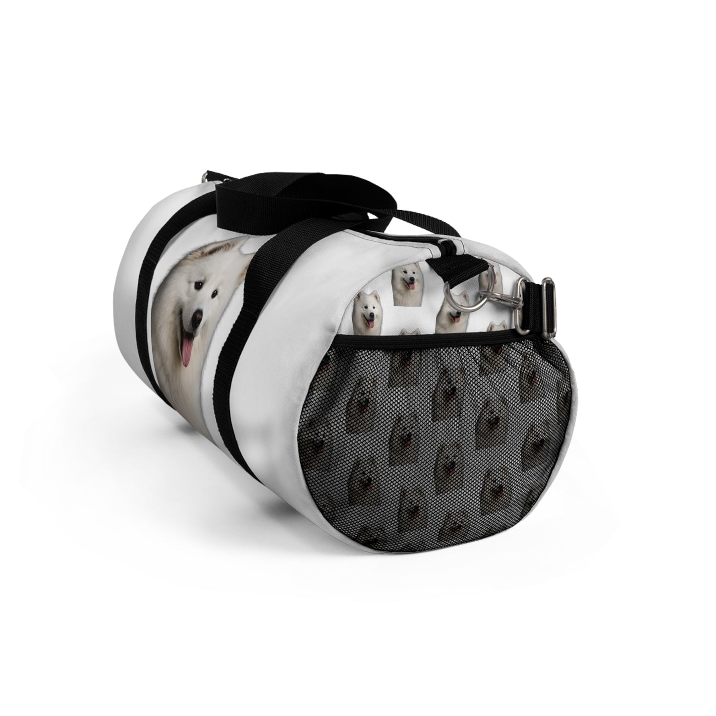 Samoyed Head Duffel Bag