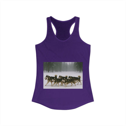 Mush On Women's Racerback Tank