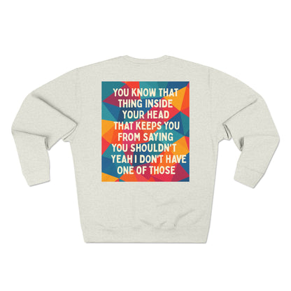 No Filter Unisex Crewneck Sweatshirt