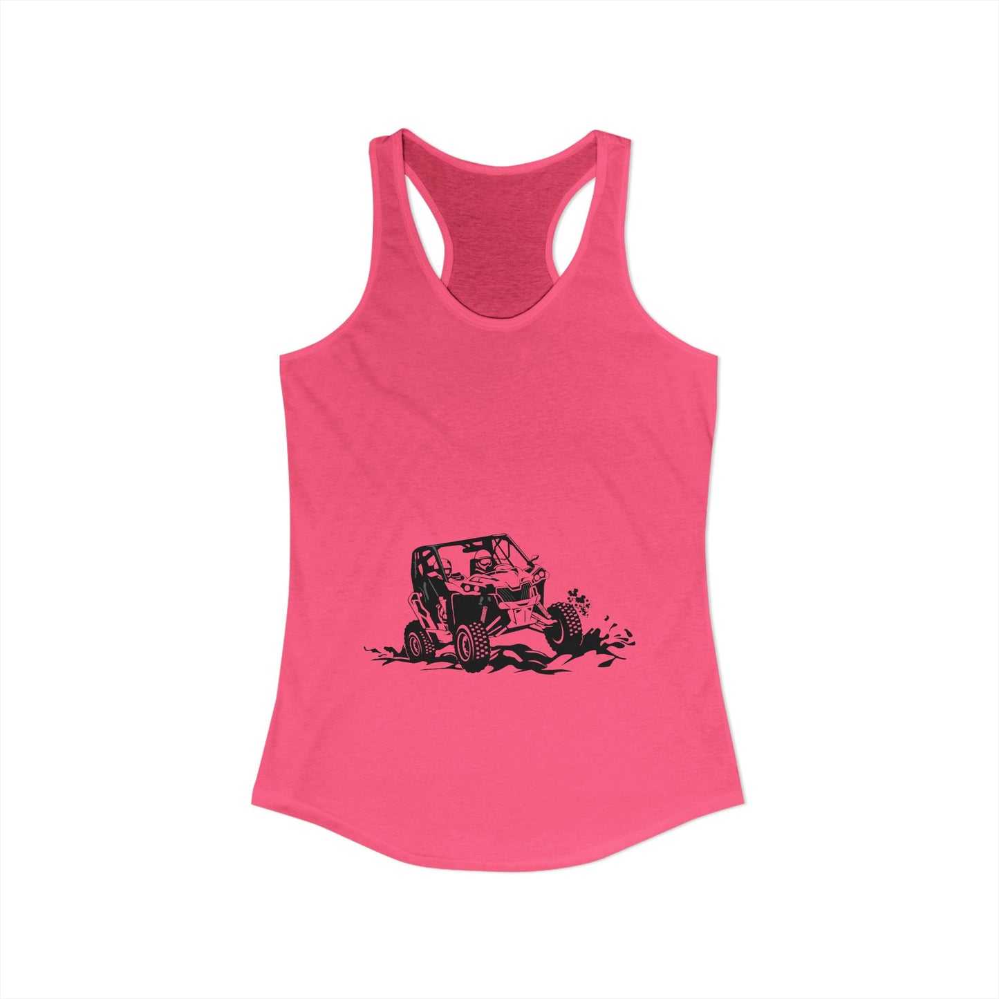 Slingin' Mud Side By Side Women's Racerback Tank