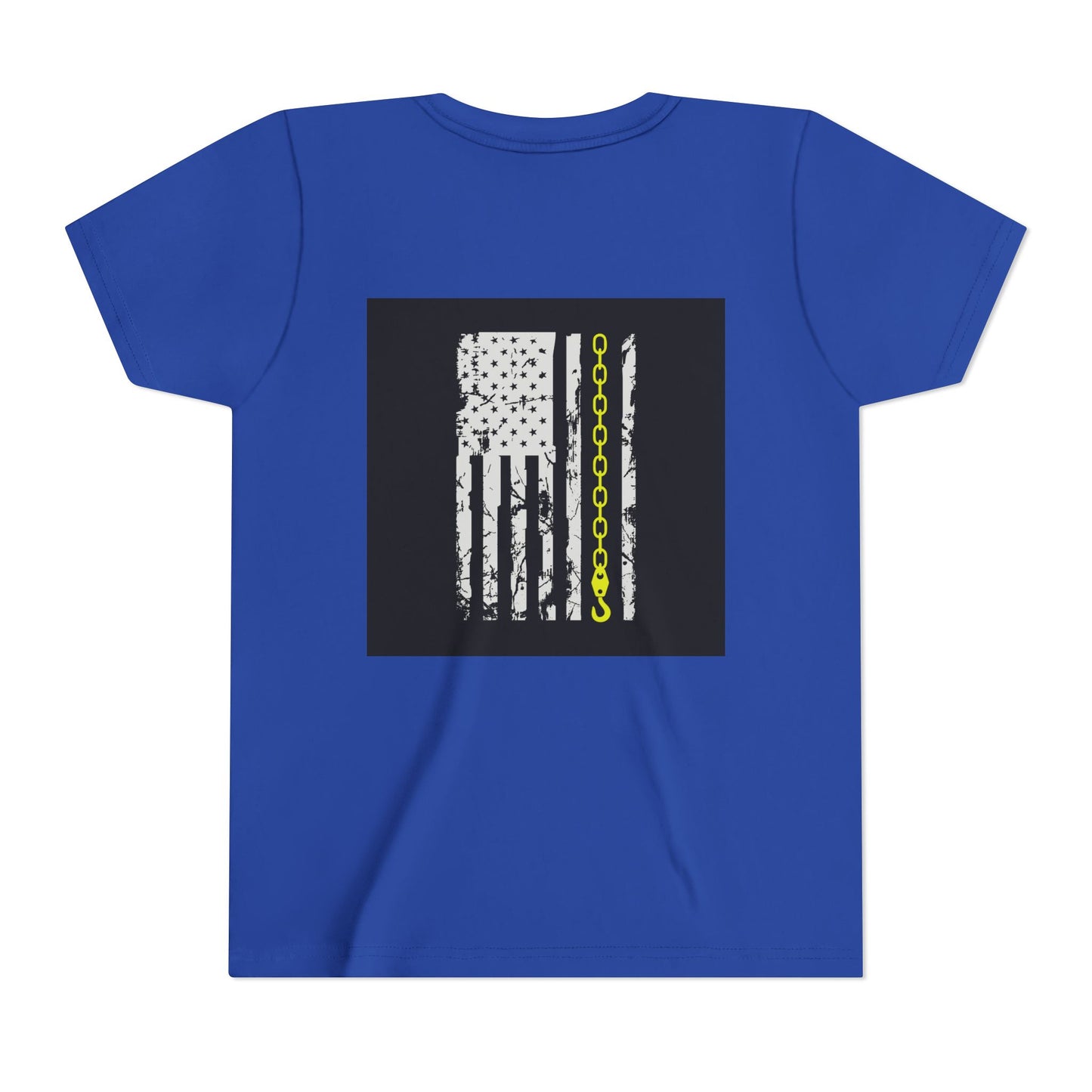 Thin Yellow Line Youth Unisex Short Sleeve Crewneck Tee