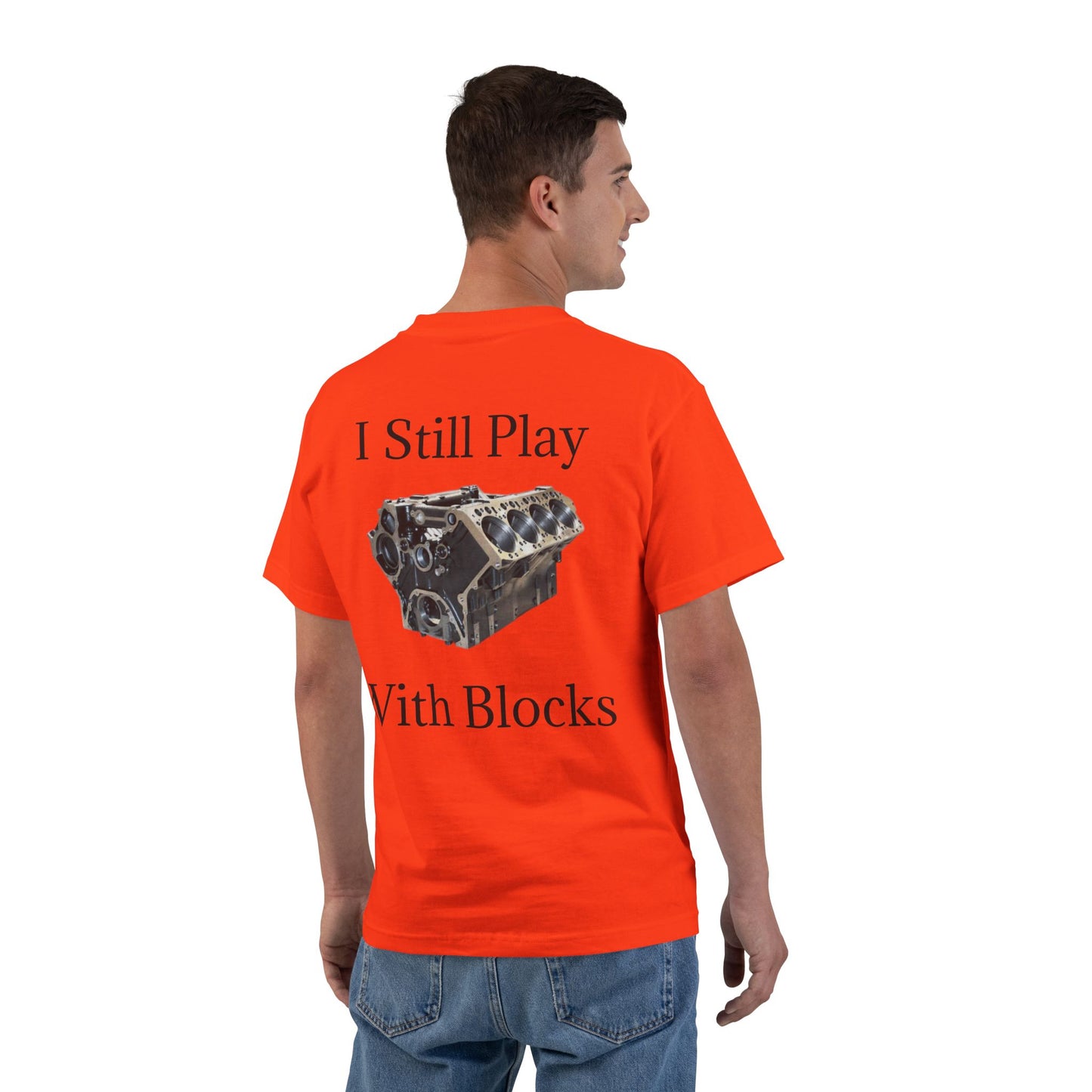 Play With Blocks Men's Short-Sleeve Crewneck Tee