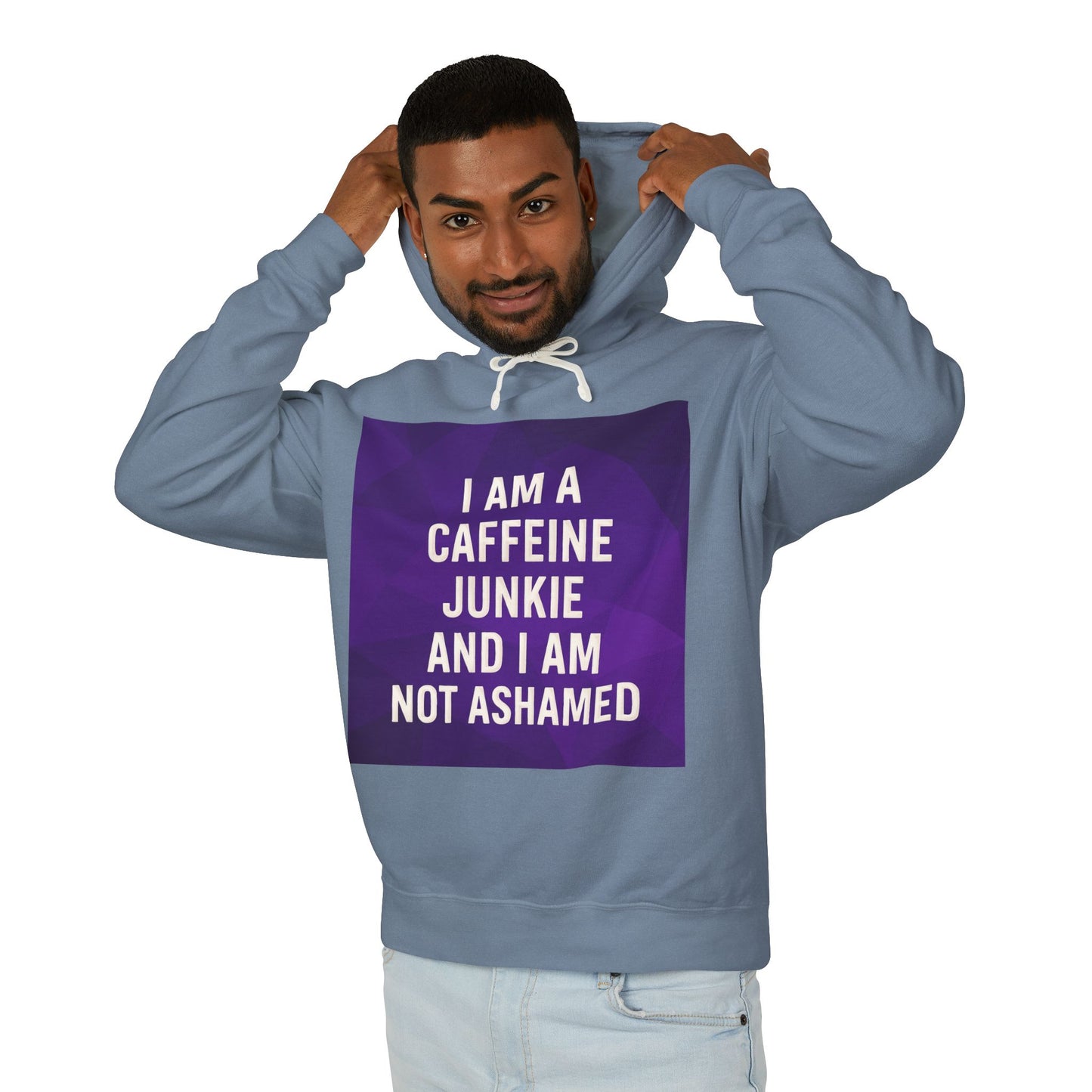 Caffeine Junkie Unisex Lightweight Hoodie