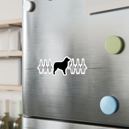 My Heart Beats For Aussies Vinyl Decal