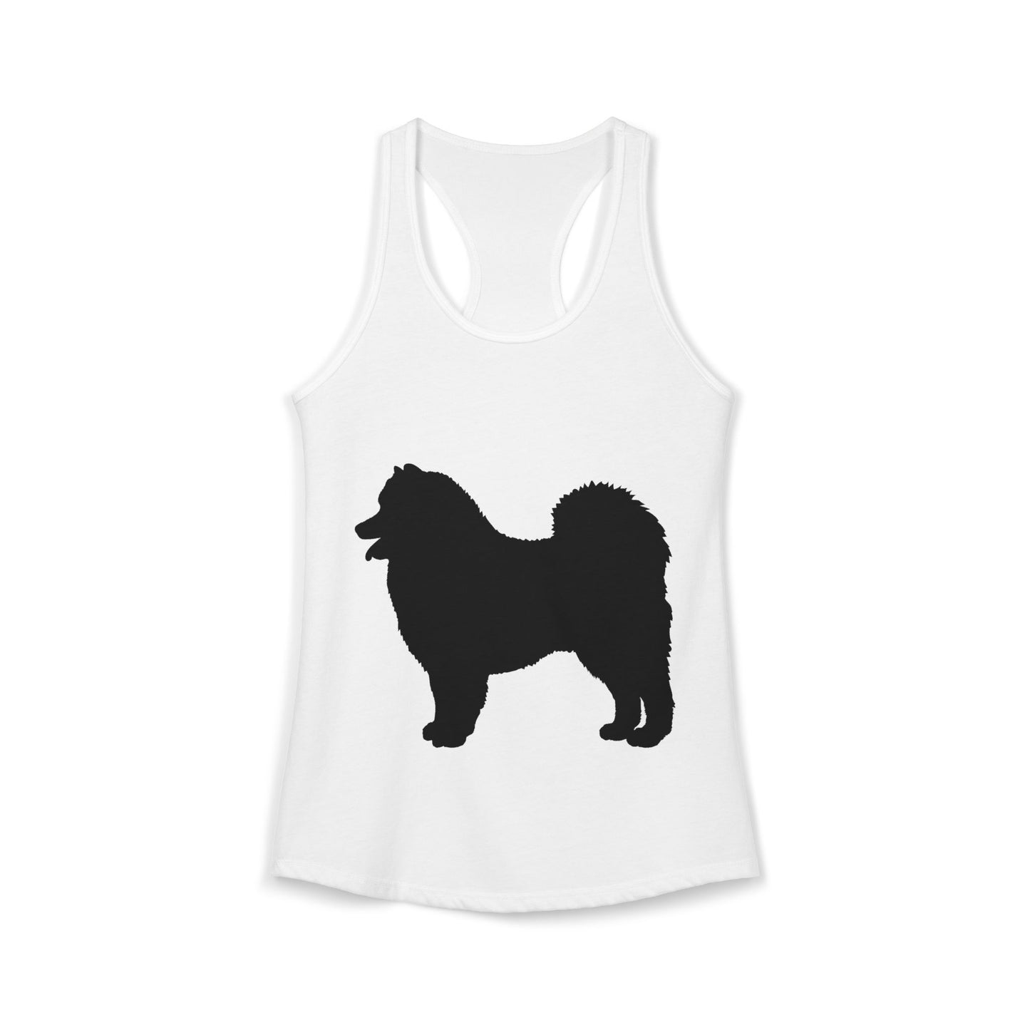 Samoyed Silhouette Women's Racerback Tank