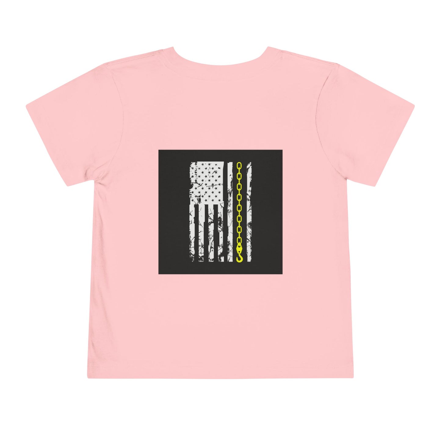 Thin Yellow Line Toddler Unisex Short Sleeve Crewneck Tee