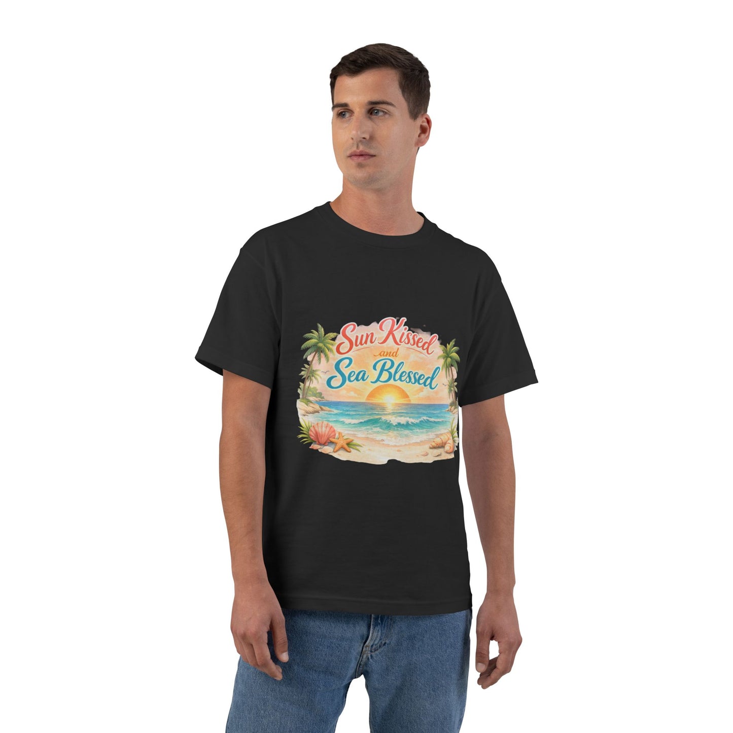 Sun Kissed Men's Short-Sleeve Crewneck Tee
