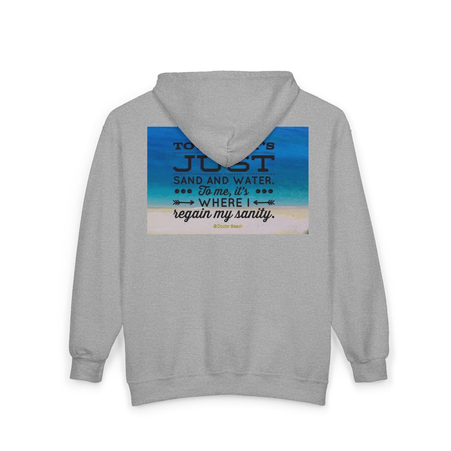 Dr. Beach Unisex Full Zip Hoodie