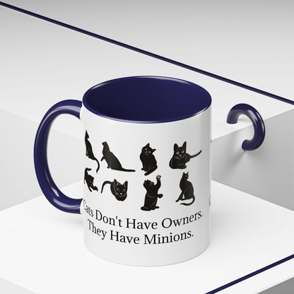 Cat Minions 2-Tone Coffee Mug