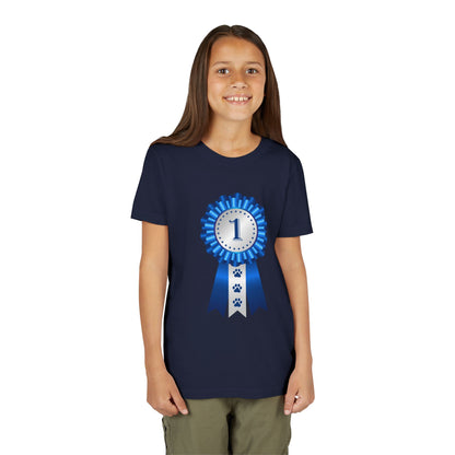 Show Ribbon Youth Unisex Short Sleeve Crewneck Tee