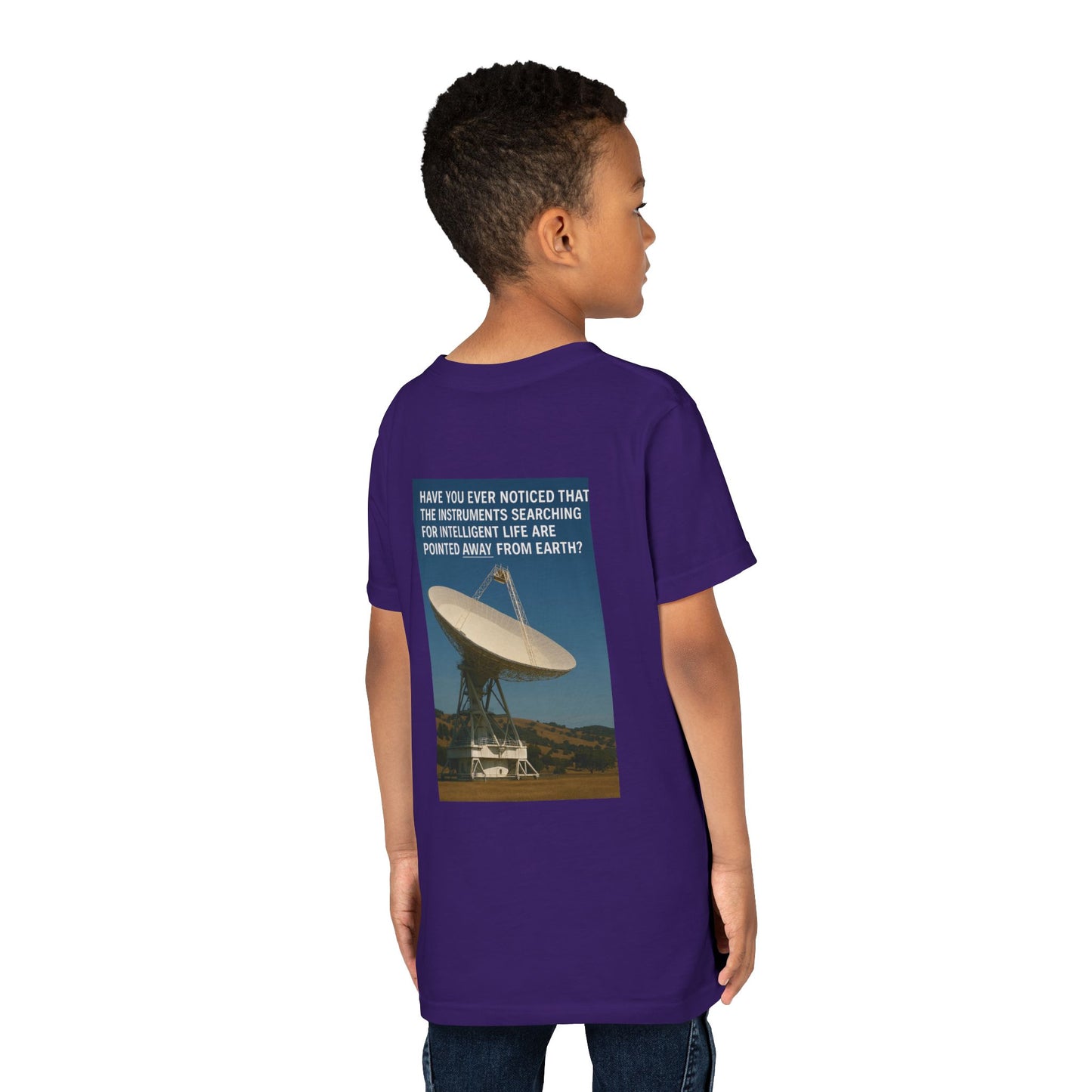 Intelligent Life Youth Unisex Short Sleeve Crewneck Tee