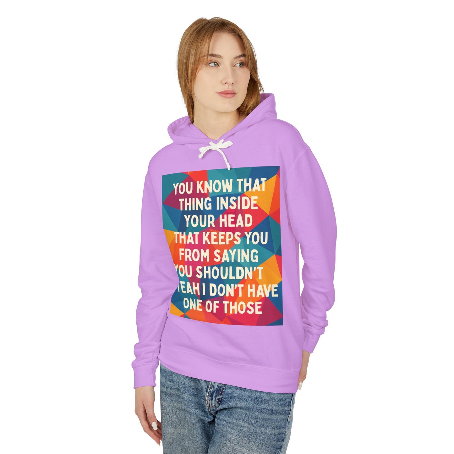 No Filter Unisex Lightweight Hoodie