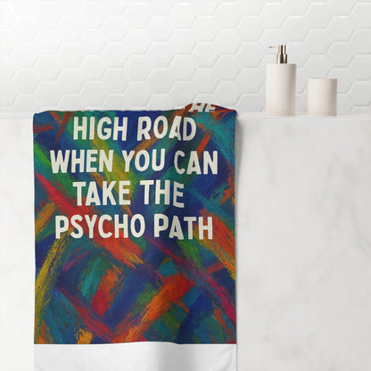 Psycho Path Mink-Cotton  Beach Towel