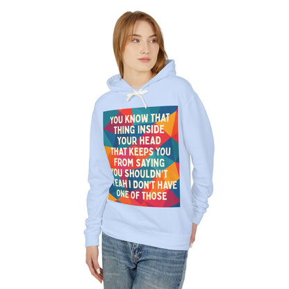 No Filter Unisex Lightweight Hoodie