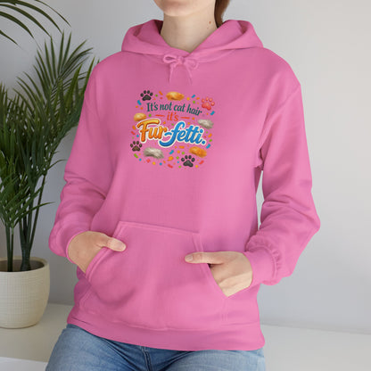 Fur-Fetti Cat Unisex Hoodie