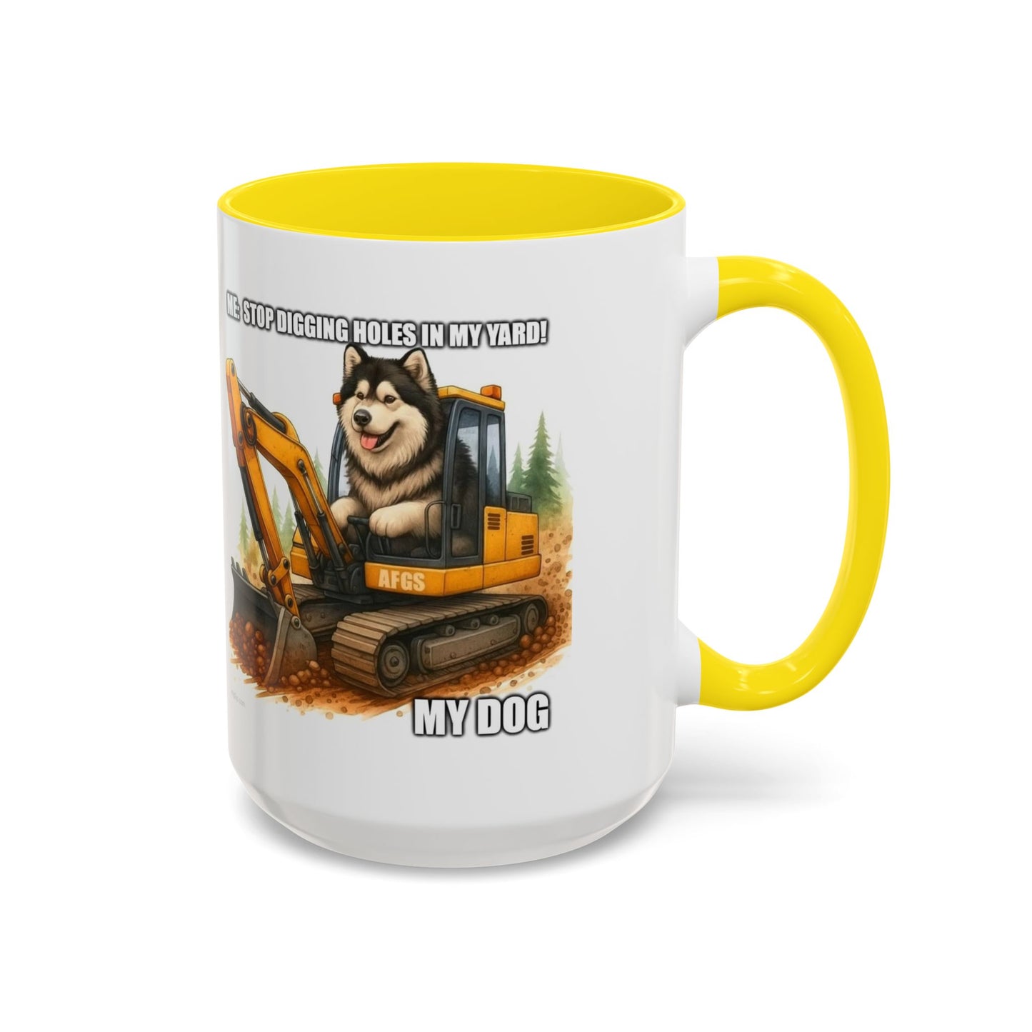 Digmaster 2000 2-Tone Coffee Mug