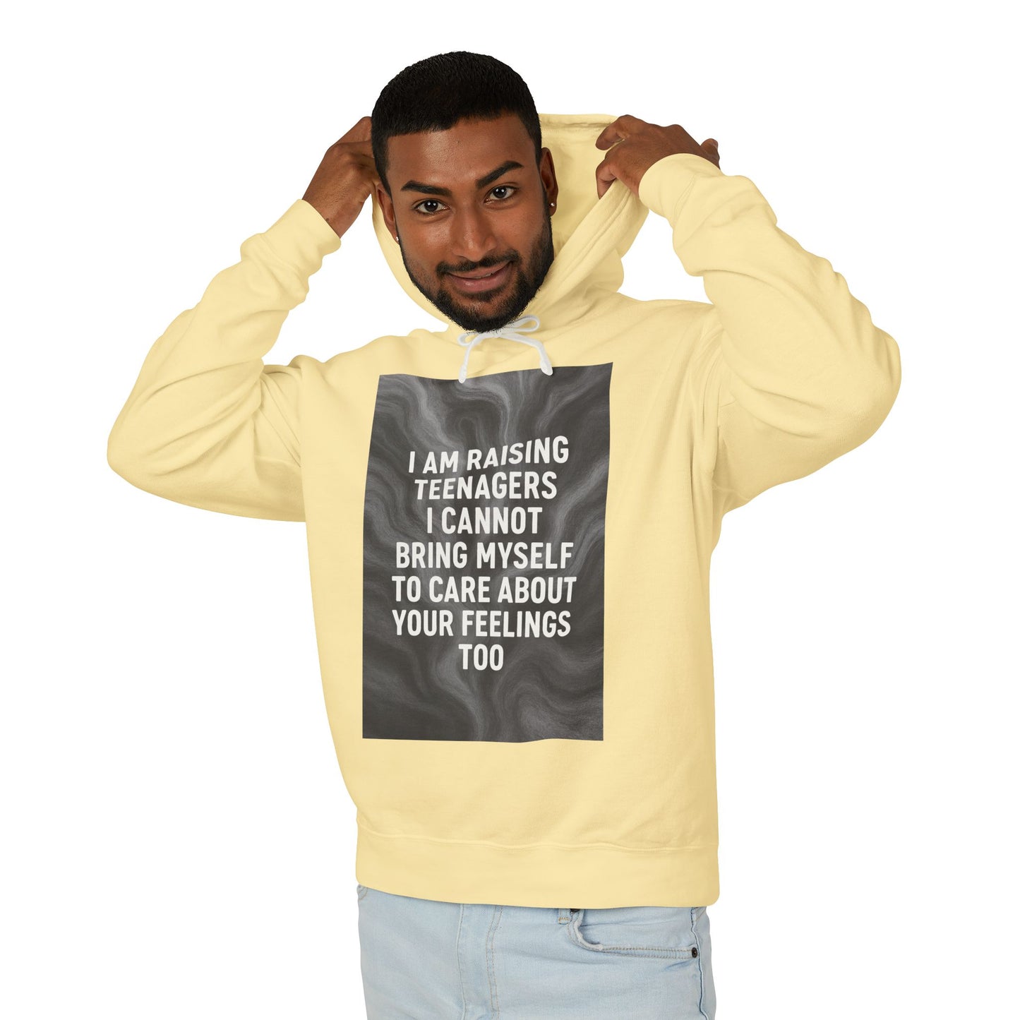 Raising Teenagers Unisex Lightweight Hoodie