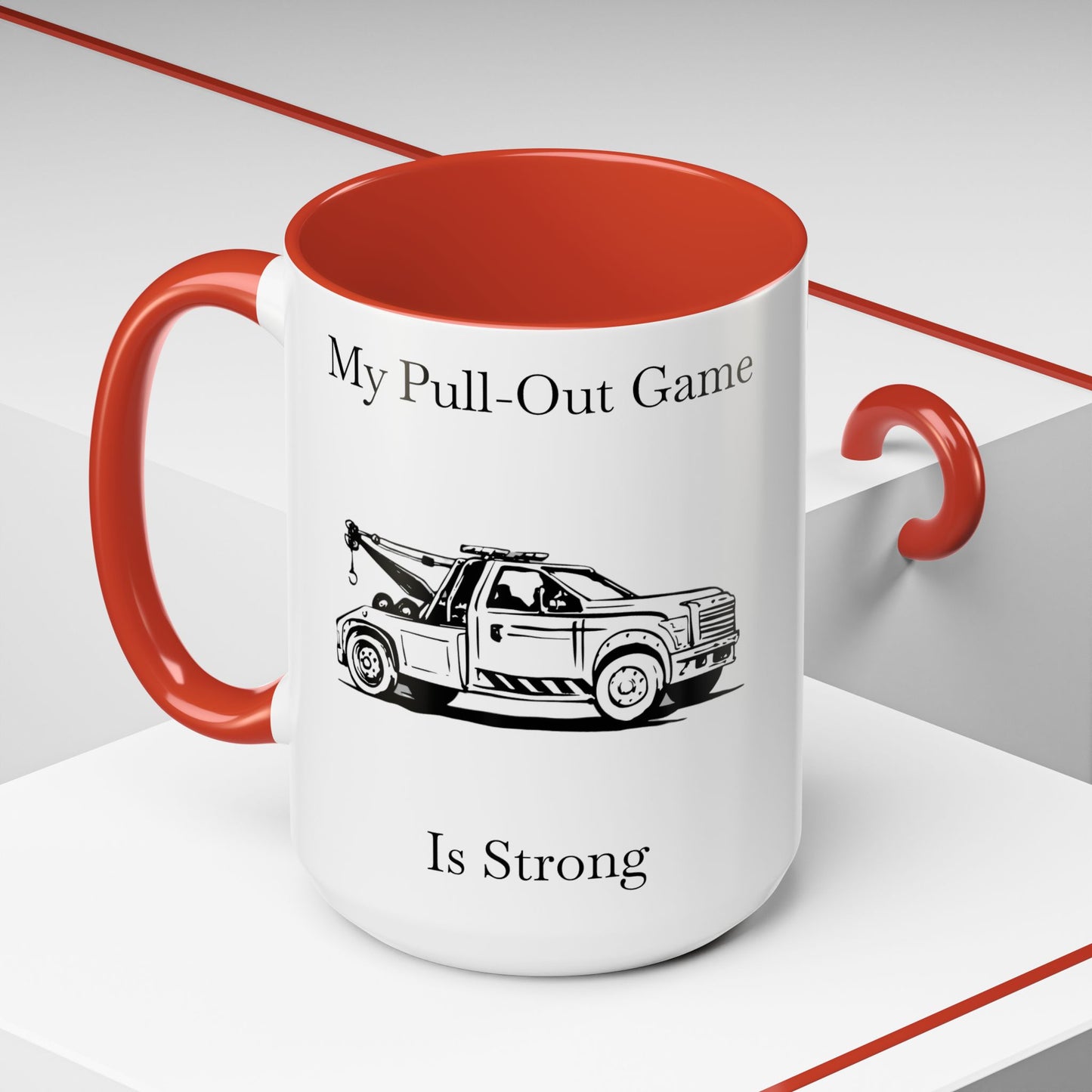Pull Out Wheel Lift Tow Truck 2-Tone Coffee Mug