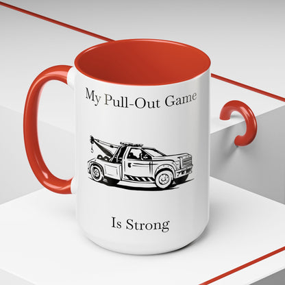 Pull Out Wheel Lift Tow Truck 2-Tone Coffee Mug