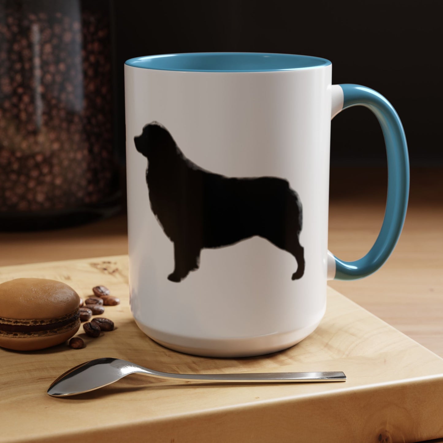 Aussie Silhouette 2-Tone Coffee Mug