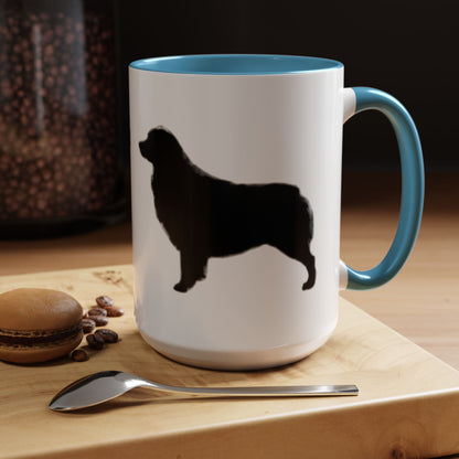 Aussie Silhouette 2-Tone Coffee Mug