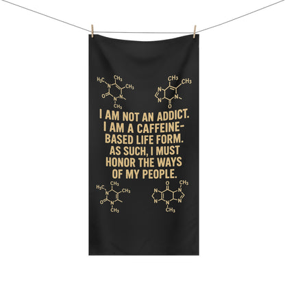 Not An Addict Mink-Cotton  Beach Towel
