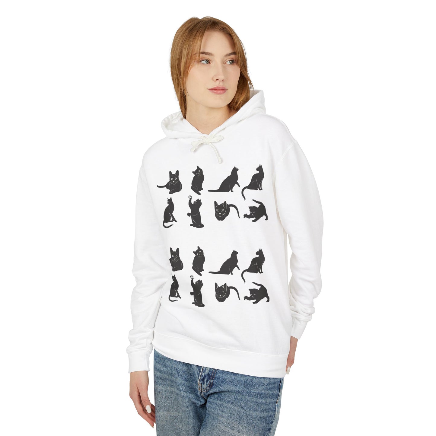 Cats Unisex Lightweight Hoodie