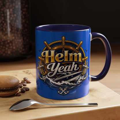 Helm Yeah 2-Tone Coffee Mug