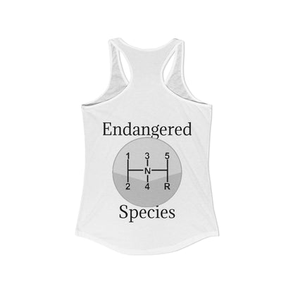 Endangered Species Women's Racerback Tank