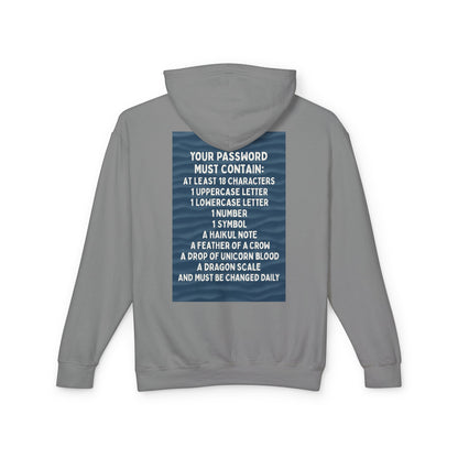 Password Unisex Lightweight Hoodie