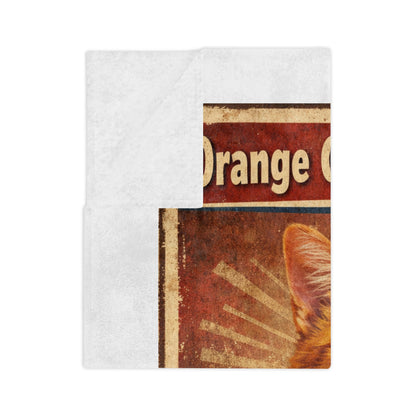 Community Brain Cell Velveteen Microfiber Blanket