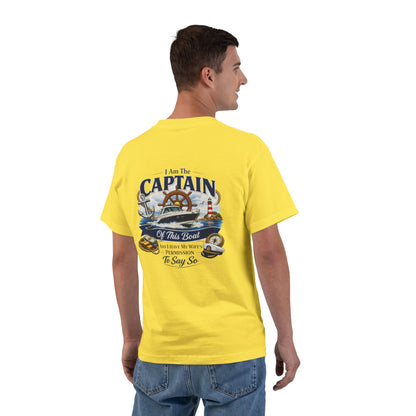 Captain Men's Short-Sleeve Crewneck Tee