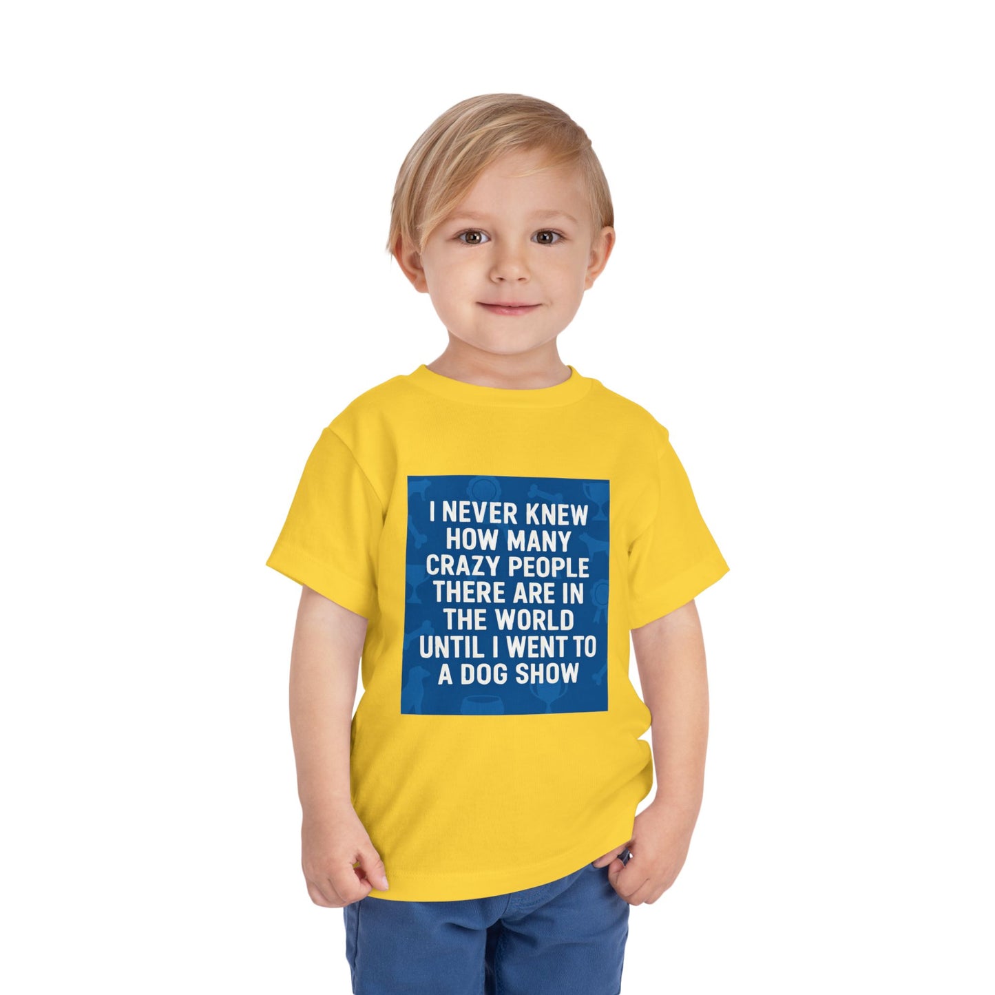 Never Knew Toddler Unisex Short Sleeve Crewneck Tee