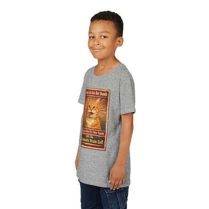 Community Brain Cell Youth Unisex Short Sleeve Crewneck Tee