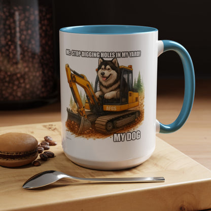 Digmaster 2000 2-Tone Coffee Mug