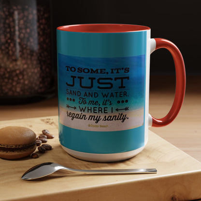 Dr. Beach 2-Tone Coffee Mug