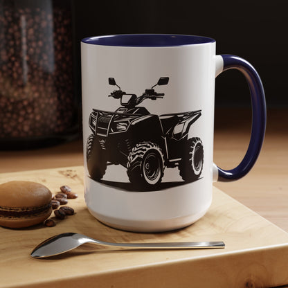 Off The Beaten Path Quad 2-Tone Coffee Mug