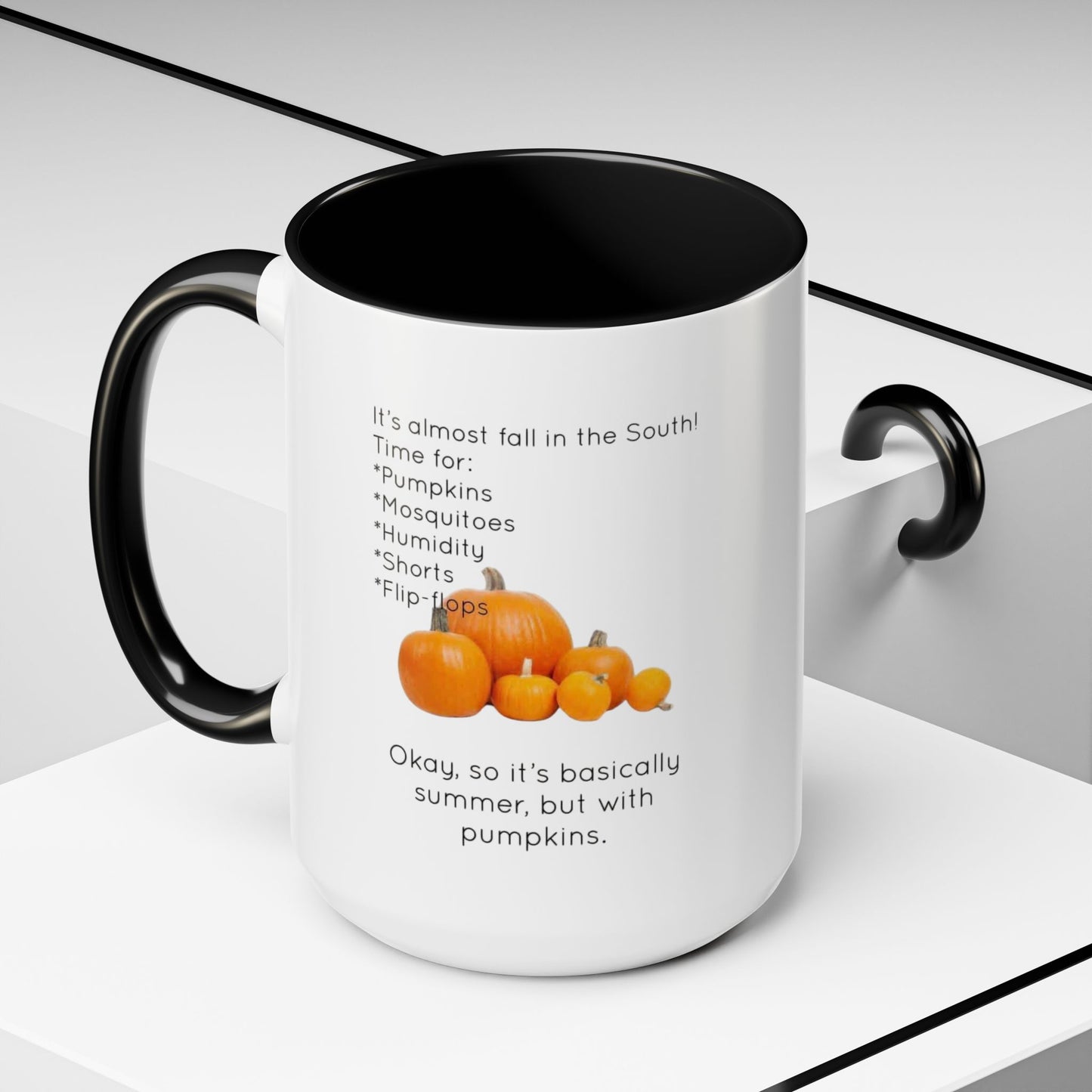 Fall In The South 2-Tone Coffee Mug