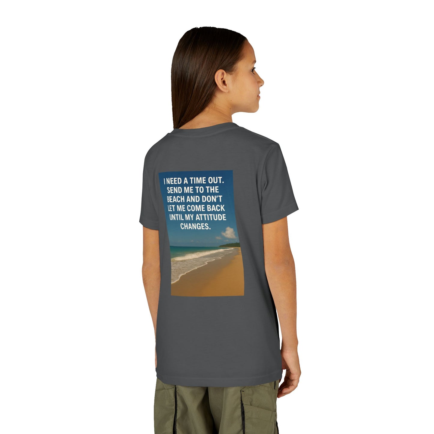 Time Out Youth Unisex Short Sleeve Crewneck Tee