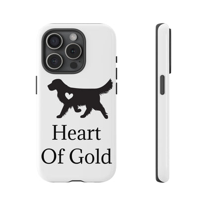 Heart Of Gold iPhone Case