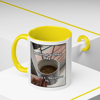 National Coffee Day 2-Tone Coffee Mug