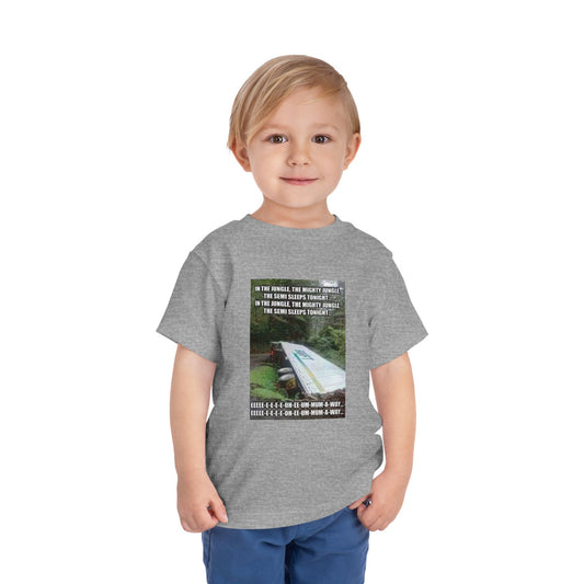Semi Sleeps Toddler Unisex Short Sleeve Crewneck Tee