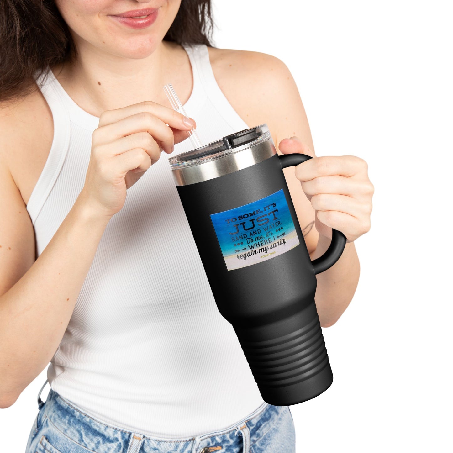 Dr. Beach Insulated Travel Mug