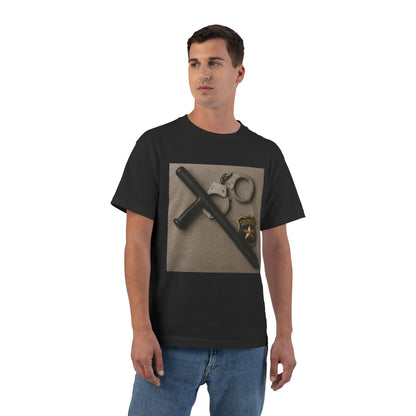 Law Enforcement Appreciation Men's Short-Sleeve Crewneck Tee